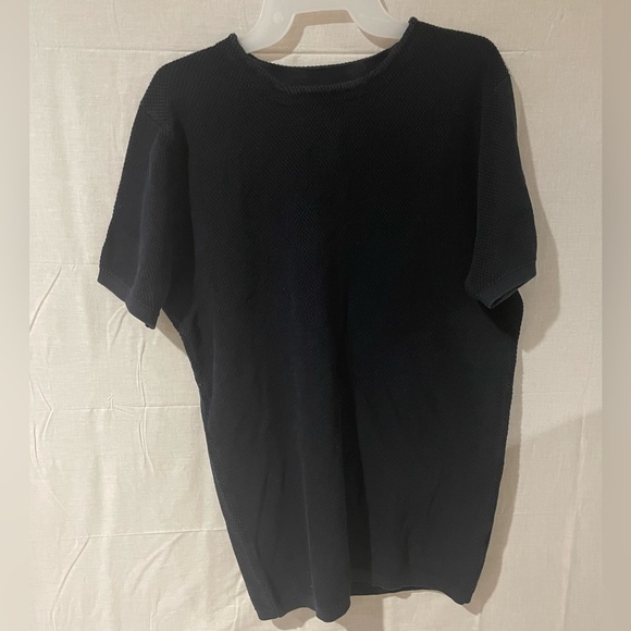 Massimo Dutti womens tee shirt. Black size large - Picture 1 of 4